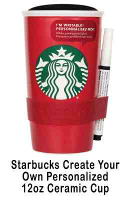 Starbucks Ceramic Double Wall Tumbler 12oz w/Permanent Customize Pen w/Oven Bake - Sold on eBay Dec, 3rd 2019 for $16.50