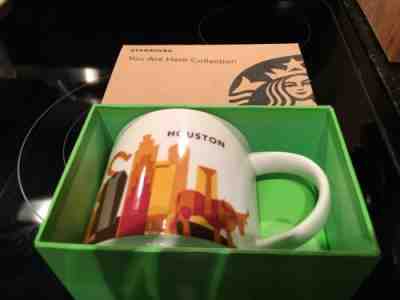 Starbucks Houston You Are Here Collection, 14 Oz Mug, New In Box With Tag - Sold on eBay Dec, 3rd 2019 for $30.00
