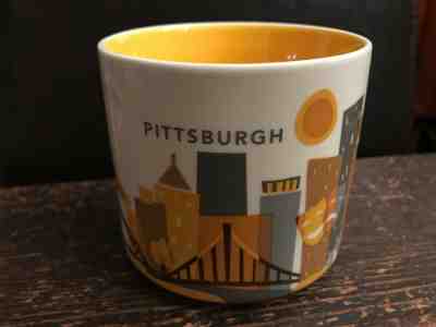 Starbucks You Are Here Mug Pittsburg PA USA 14 oz Coffee Cup NEW YAH NWT - Sold on eBay Dec, 3rd 2019 for $21.99