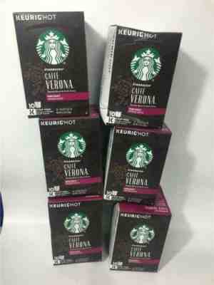 Starbucks Caffe Verona Dark Roast Coffee Keurig k-cups 60CT - Sold on eBay Dec, 3rd 2019 for $22.80