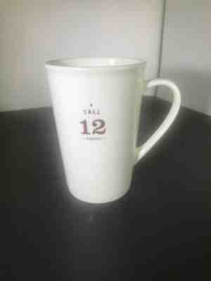 Starbucks 2010 BONE CHINA White 12 oz BARISTA LATTE Coffee Mug Cup TALL 1971 est - Sold on eBay Dec, 3rd 2019 for $15.00