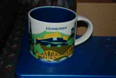 Starbucks YAH You Are Here Coffee Mug - Edinburgh Scotland 14 oz - MIMB - Sold on eBay Dec, 3rd 2019 for $59.99