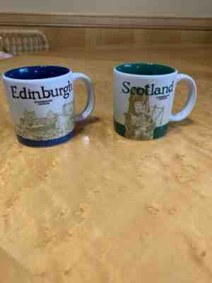 Starbucks Edinburgh & Scotland Demitasse Cups 2016 - Sold on eBay Dec, 3rd 2019 for $24.99