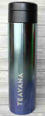 STARBUCKS TEAVANA RAMSEY SHINY BLUE OMBRE 16.9oz TUMBLER ~ NO INFUSER ~ EUC - Sold on eBay Dec, 3rd 2019 for $22.99