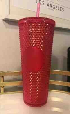 Starbucks Neon Hot Pink Studded Cold Cup Tumbler Holiday 2019 New - Sold on eBay Dec, 3rd 2019 for $29.99