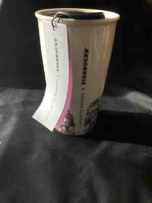 CHARLOTTE RONSON 2013 Ceramic Tumbler - STARBUCKS Brand New w/Tags  - Sold on eBay Dec, 3rd 2019 for $25.00