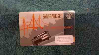 STARBUCKS San Francisco the ONE TO OWN 2009 Cable Car Gift Card Rarest of Theml - Sold on eBay Dec, 3rd 2019 for $52.51