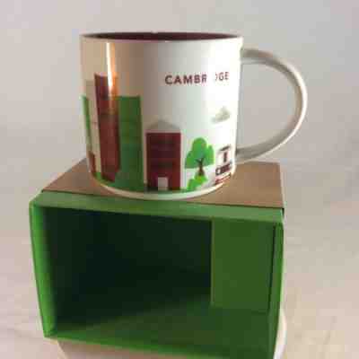 Starbucks YOU ARE HERE YAH Collection - CAMBRIDGE, Boston Massachusetts 14oz Mug - Sold on eBay Dec, 3rd 2019 for $15.55