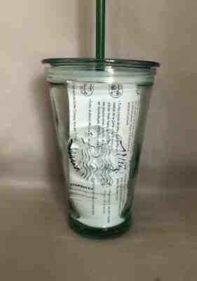 New Starbucks Water Recycled Glass Go Cup 16 Oz 2019.  - Sold on eBay Dec, 3rd 2019 for $17.50