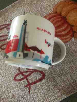 Starbucks You Are Here Series ALABAMA 14oz Ceramic Mug New - NNB - Sold on eBay Dec, 3rd 2019 for $22.98