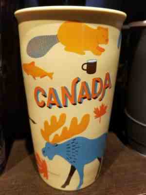 Starbucks Canada Double Wall Traveler Tumbler Mug 12oz - Sold on eBay Dec, 2nd 2019 for $45.00