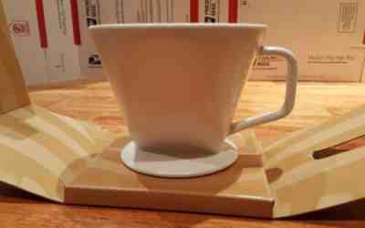 New! STARBUCKS Pour-Over Single Cup Coffee Dripping Brewer: Use w/ #4 Filters - Sold on eBay Dec, 2nd 2019 for $15.99