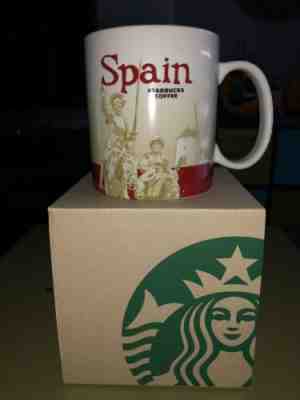NWT Starbucks SPAIN Global Icon City Collector Series Mug AUTHENTIC with SKU - Sold on eBay Dec, 2nd 2019 for $40.00