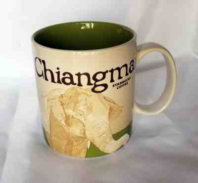 Starbucks Coffee Mug Global Icon CHIANGMAI 2015 Thailand 16oz  - Sold on eBay Dec, 2nd 2019 for $39.99