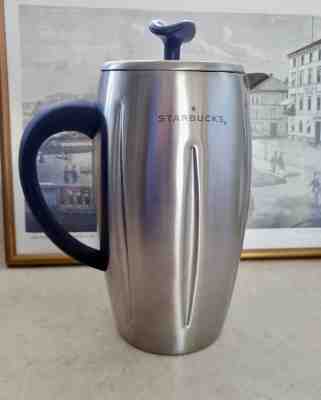 Starbucks Barista 32 oz French Press Stainless Steel Thermal Coffee Pot