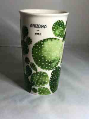 Starbucks Double Wall Ceramic Tumbler 12 oz. Arizona 1912 Local Collection 2017 - Sold on eBay Dec, 2nd 2019 for $21.60