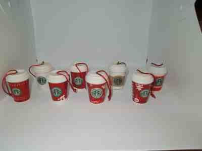 Starbucks Christmas Ornaments 2005-2010 RARE OLD LOGO - Sold on eBay Dec, 2nd 2019 for $29.99
