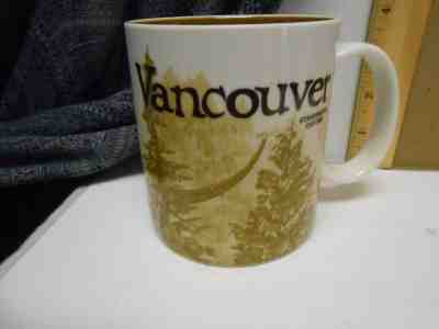 Starbucks Vancouver Canada Global Icon City Mug Collector Coffee Cup 2009 - Sold on eBay Dec, 2nd 2019 for $49.95