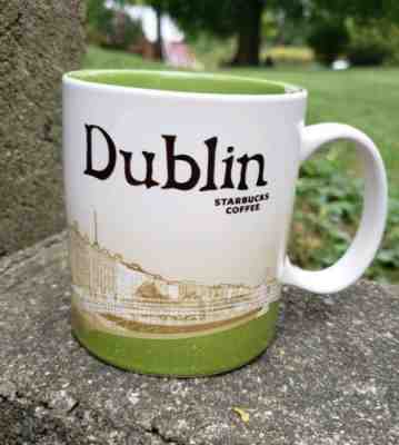Starbucks Coffee Mug Collector Series Dublin City Mugs 16oz Ireland Green 2016 - Sold on eBay Dec, 2nd 2019 for $34.99