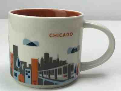 Starbucks You Are Here Collection Chicago Coffee Mug Cup New No Box - Sold on eBay Dec, 2nd 2019 for $22.39