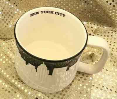 2010 NEW YORK CITY Bone China Starbucks Ceramic Coffee Mug 18 0z Great Condition - Sold on eBay Dec, 2nd 2019 for $15.50