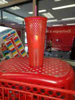 STARBUCKS Neon Pink Studded Cold Cup Tumbler WINTER HOLIDAY 2019 24 oz - Sold on eBay Dec, 2nd 2019 for $30.00
