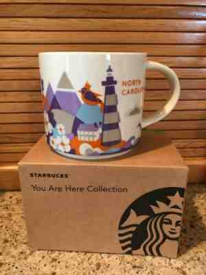 Starbucks Mug North Carolina YAH You Are Here 14oz NEW  - Sold on eBay Dec, 2nd 2019 for $25.99