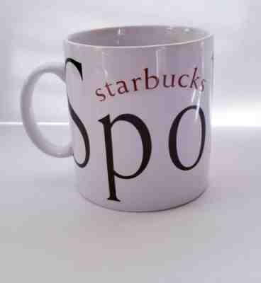 Starbucks Spokane WA 1994 City Mug Collector Series Coffee Cup Washington Mug  - Sold on eBay Dec, 2nd 2019 for $24.00