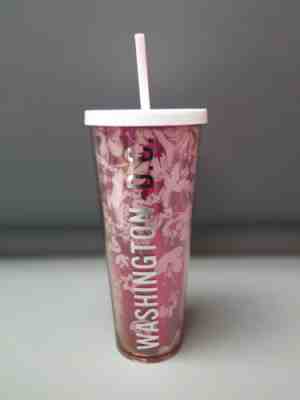 Starbucks Washington DC 2019 Tumbler Pink Cherry Blossoms 24oz Venti - Sold on eBay Dec, 2nd 2019 for $34.99
