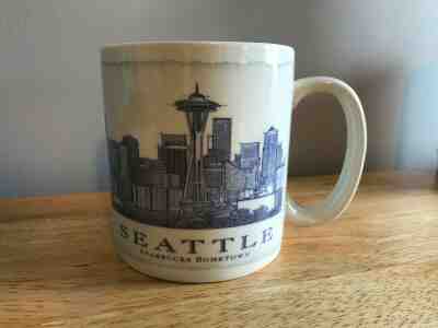 NEW Starbucks Barista Architect Mug 2006 Seattle City Scenes 18 oz Coffee Clean - Sold on eBay Dec, 2nd 2019 for $26.99