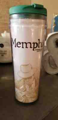 Starbucks 2004 Tumbler Travel Mug Global Icon Memphis Tennessee Blues Guitar NWT - Sold on eBay Dec, 2nd 2019 for $25.00