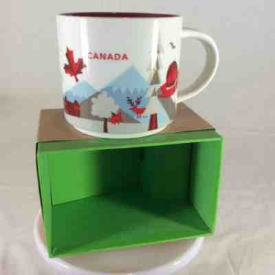 Starbucks "You Are Here" Coffee Mug 14oz- Canada Box And SKU - Sold on eBay Dec, 2nd 2019 for $19.39