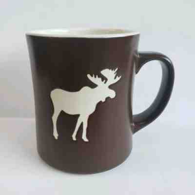 STARBUCKS Moose Coffee Mug Brown New Bone China 2009 16 OZ - Sold on eBay Dec, 2nd 2019 for $20.00