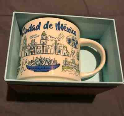 Starbucks Been There Series Mug Cuidad de Mexico 14oz Brand New in Box BTS - Sold on eBay Dec, 2nd 2019 for $33.99