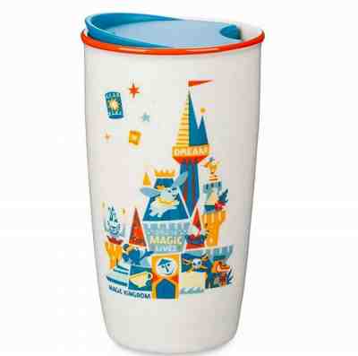 Disney Parks Starbucks Magic Kingdom Attractions Coffee Tumbler Travel Mug New - Sold on eBay Dec, 2nd 2019 for $34.95
