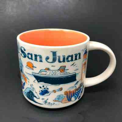 Starbucks San Juan Coffee Mug Oversized Cup Puerto Rico City Been There NWOB - Sold on eBay Dec, 2nd 2019 for $21.50