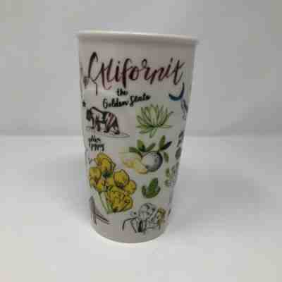 Starbucks 2016 California Double Wall Ceramic Tumbler 10oz Mug Rare NO LID - Sold on eBay Dec, 2nd 2019 for $23.45
