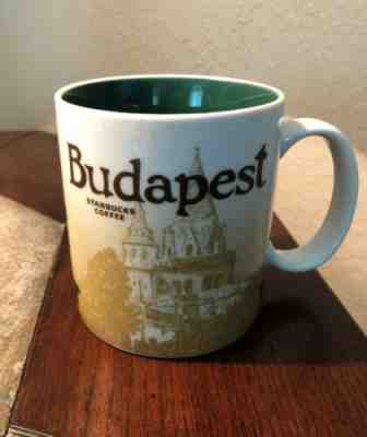 Original Starbucks Coffee Mug 16 oz Global icon. BUDAPEST, Collector Series 2010 - Sold on eBay Dec, 2nd 2019 for $49.99