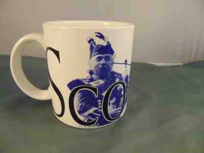 Starbucks Scotland Collector Series Coffee mug Tea cup 16oz. bagpipes art 2002 - Sold on eBay Dec, 2nd 2019 for $22.77