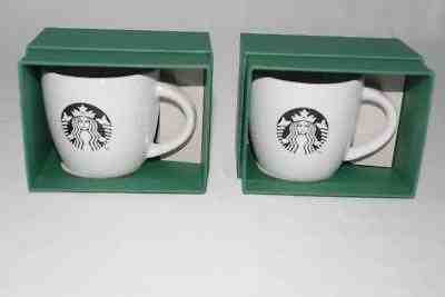 Starbucks 2016 Demi 3 Oz Espresso Cup Mug Lot of 2 Speckle Iridescent New in Box - Sold on eBay Dec, 2nd 2019 for $26.39