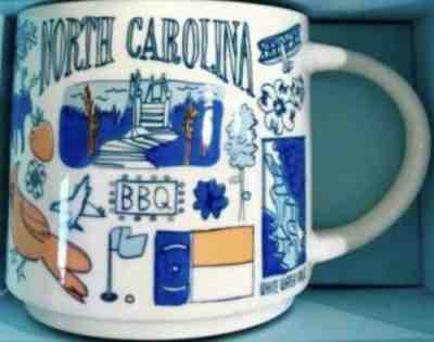 Starbucks North Carolina 2018 Been There Collection Mug, new in box - Sold on eBay Nov, 30th 2019 for $20.00