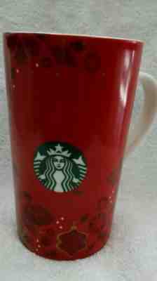  CHRISTMAS Starbucks Latte Coffee Mug  Holiday  Red 16 oz. ."NEW" - Sold on eBay Nov, 28th 2019 for $20.66