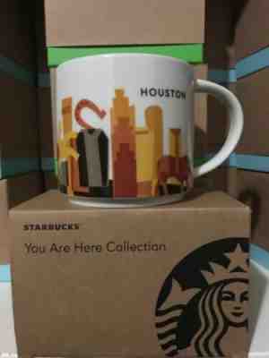 Starbucks Houston You Are Here 14 oz Coffee Mug/Cup NIB YAH - Sold on eBay Dec, 5th 2019 for $27.99