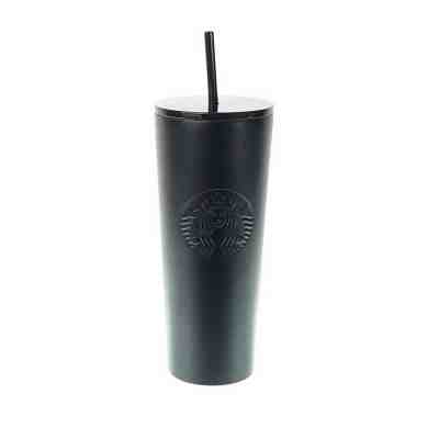 Starbucks Holiday Black Stainless Steel Cold Cup Tumbler 2018 Discontinued - Sold on eBay Dec, 5th 2019 for $27.00