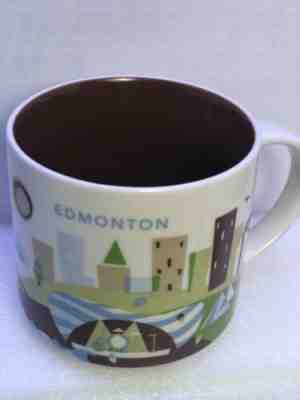 STARBUCKS EDMONTON, Alberta, Canada You Are Here Collection 14 Ounce China Mug - Sold on eBay Dec, 5th 2019 for $24.95