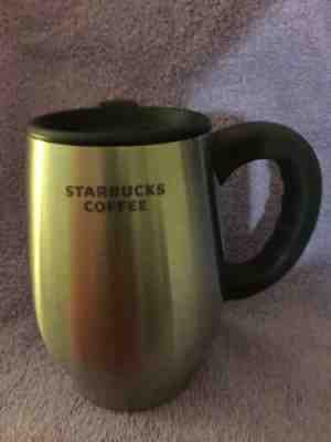 Starbucks Stainless Steel Thermal Coffee Mug With Lid 2006 Preowned  - Sold on eBay Dec, 5th 2019 for $15.00