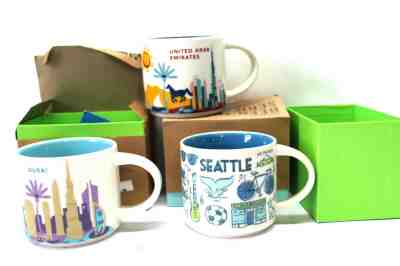 Starbucks Coffee Mugs Dubai, United Arab Emirates, Seattle