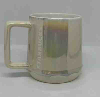 RARE Starbucks 2019 IRIDESCENT Ceramic Mug PEARL MELT HTF Limited Edition Cup - Sold on eBay Dec, 5th 2019 for $20.00