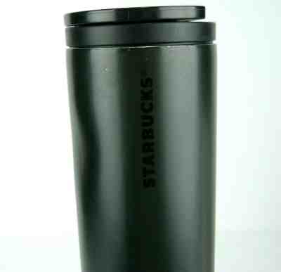 Starbucks 2015 Charcoal Gray Stainless Divot Travel Mug Tumbler 16 oz Swivel Lid - Sold on eBay Dec, 5th 2019 for $24.95