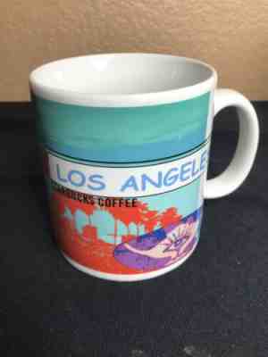 Starbucks LOS ANGELES Coffee BIG Mug - Randy's Donuts/City Sites 1998 - 20 oz - Sold on eBay Dec, 5th 2019 for $19.99